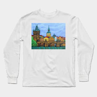 Colours of Prague, Czech Republic Long Sleeve T-Shirt